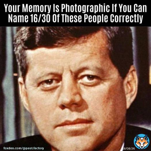 From famous authors to inventors to world dictators,  how many historical figures can you recognize?