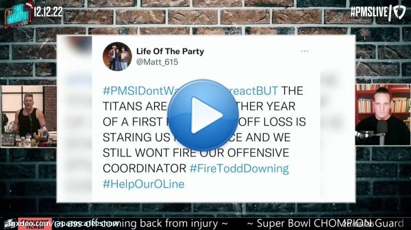 Are the Tennessee Titans staring down another first round playoff exit  #PMSIDontWantToOverreactBUT