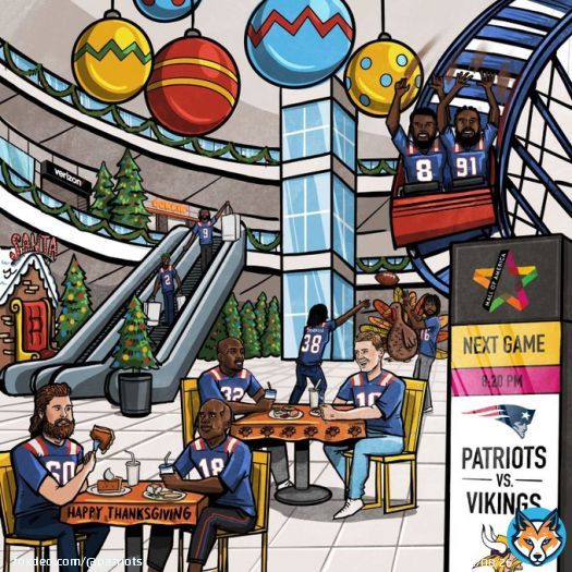 Happy Thanksgiving, Pats Nation!