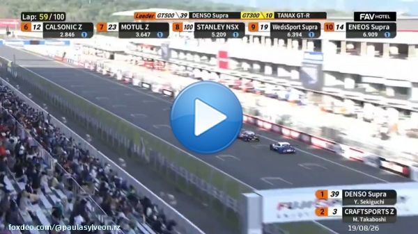 #スーパーGT   これはヒドイ。