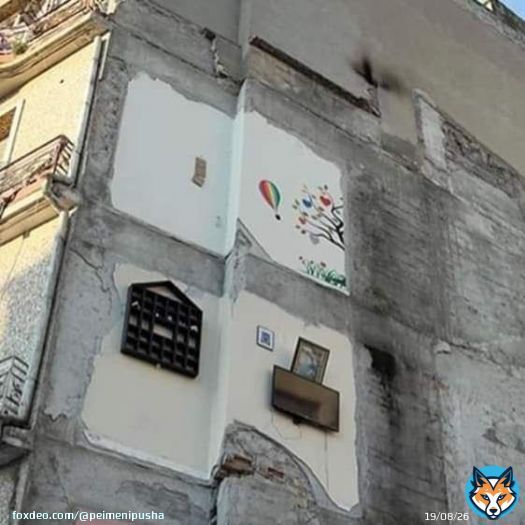 Photos of homes in Syria, that were once full of love ripped apart by the earthquake.  Syria will prevail.