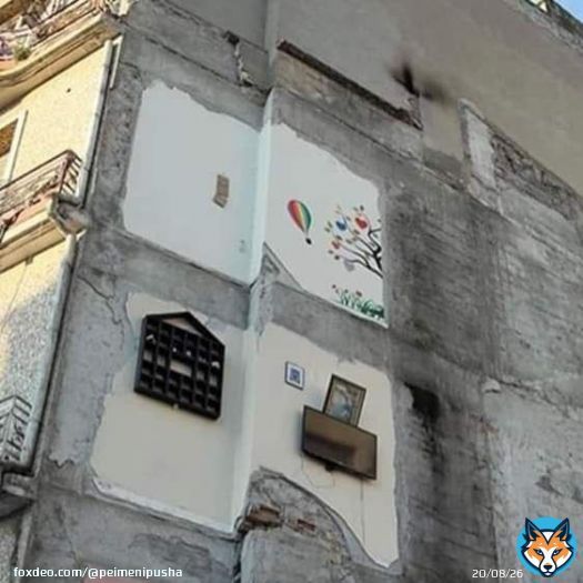 Photos of homes in Syria, that were once full of love ripped apart by the earthquake.  Syria will prevail.