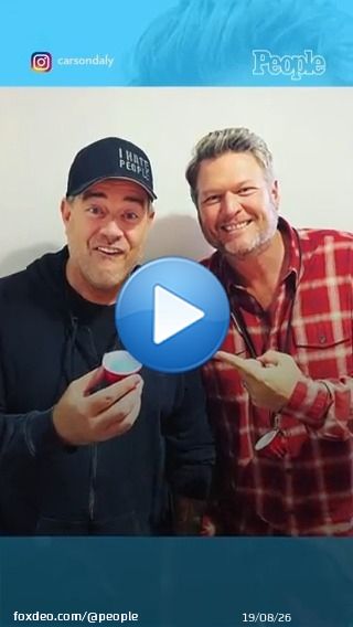 .@blakeshelton is opening up about the origins for his new game show #Barmageddon, which sees the stars' pals and loved ones &mdash; including his wife Gwen Stefani, Sheryl Crow, Trace Adkins, Kane Brown and more &mdash; battle it out at his Ole Red bar in Nashville.