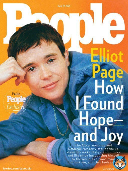 Elliot Page on 'the Ease I Feel' as a Trans Man Today: 'I Used to Never Feel Like My Skin Was My Own'