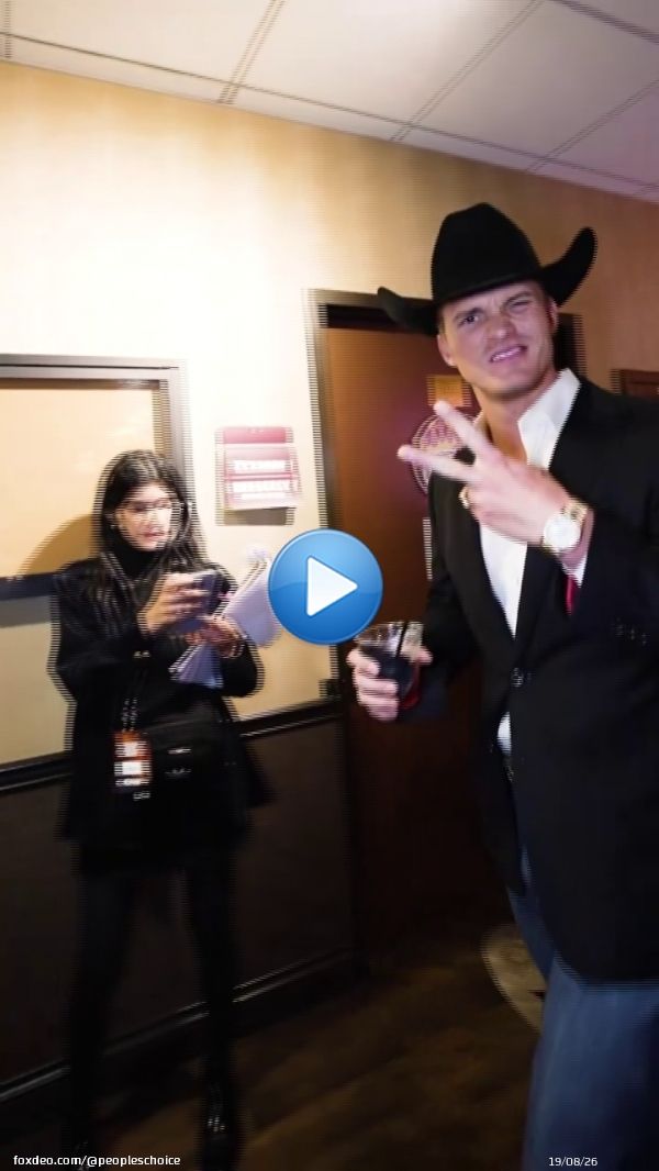Just hanging with @ParkerMcCollum backstage. Watch the #PCCAs now streaming on @peacock.