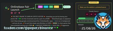 #ONLINEBASE is the #GEM you are looking for!  THE FIRST $ONLINE TO EARN IN #Crypto  HISTORY!   ~ SAFU dev ~ Audited CA ~ Kyc'ed + Doxxed Team  Buy now on #Pinksale & get a chance to win $1000.  Presale link:    #BNB  #BSCGEM #BSC #1000xGEM
