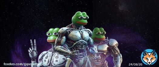As we navigate the crypto cosmos, Pepe the Grok shines like a star, guiding us towards a future filled with prosperity and success. Hold tight to your dreams and  Pepethegrok tokens together, we're writing the story of a legendary journey   #bnb #PeppeTheGrok #bsc #pepe #grok
