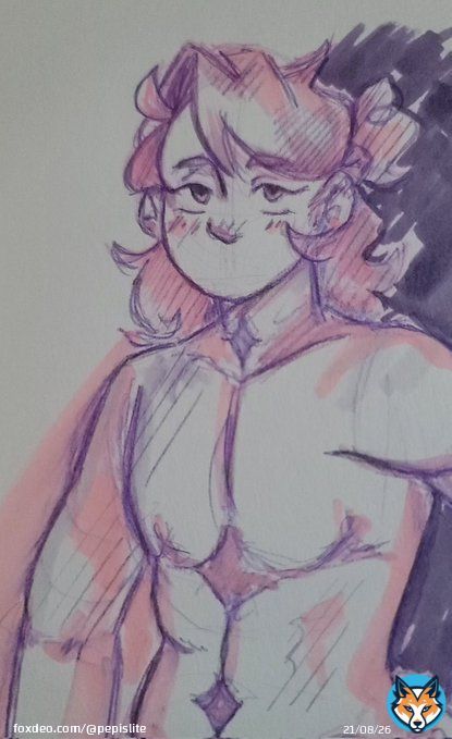 Also pink n purbl bebo because of course what else would dustin draw h2g