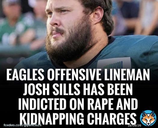 ummm&hellip; wtf   eagles lineman Josh Sills indicted on one count of rape and one count of kidnapping