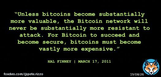 Hal Finney predicting $1 million #Bitcoin at $0.80, 12 years ago