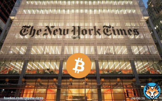 12 years ago today, The New York Times calls #Bitcoin a 'bubble' that 'may not survive'   The price was $9