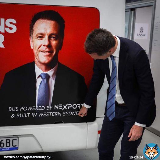 The @NSWLabor campaign bus is an electric bus built in Western Sydney! This is the future under a @ChrisMinnsMP NSW Labor Govt: Domestic manufacturing brought back to NSW. #NSWpol #NSWvotes #Vote1Labor