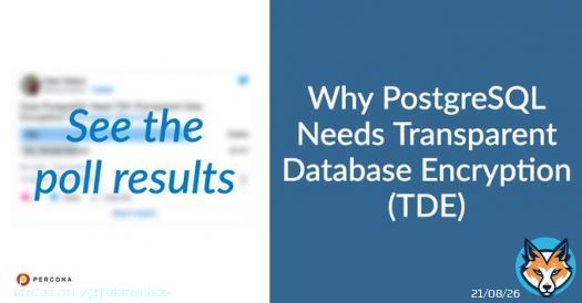 Why #PostgreSQL Needs Transparent Database Encryption?