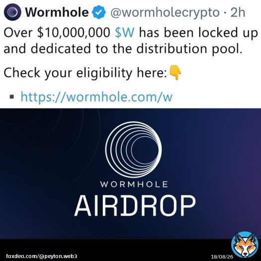 Wormhole set 17% of their token for community!