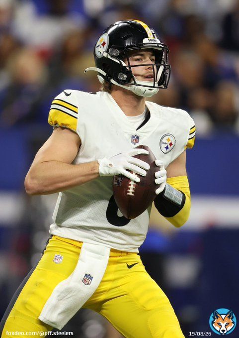Kenny Pickett&rsquo;s 88.5 PFF grade vs the Colts:   second best by a QB in Week 12  best by a rookie QB in 2022  best by a Steelers QB since W10, 2018
