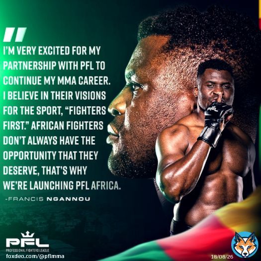 Fighters First. Francis Ngannou x PFL: The Biggest Signing in MMA History.