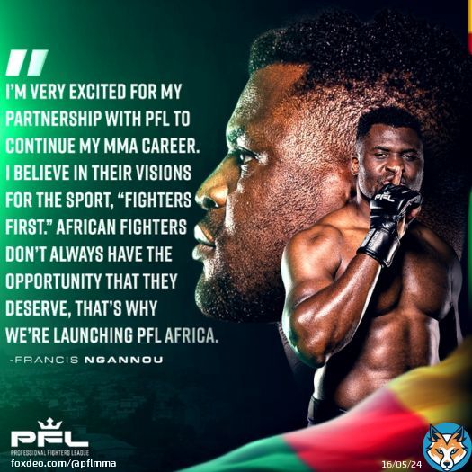 Fighters First. Francis Ngannou x PFL: The Biggest Signing in MMA History.