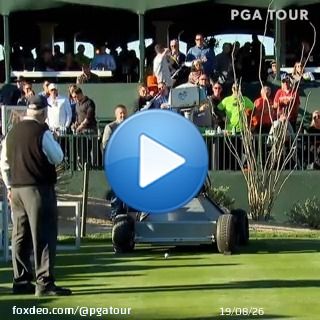 Robot 'LDRICK' made an ace on No. 16 in 2016   Eldrick Woods did the same in 1997.  #TOURVault