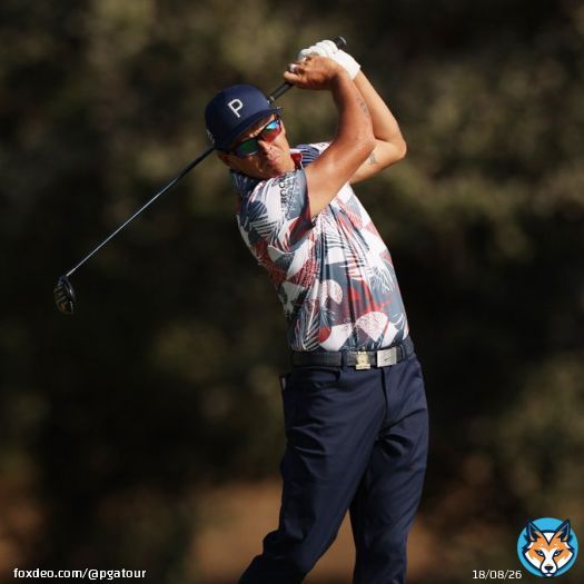 Leaderboard after round two @USOpenGolf   <br>1. Rickie Fowler (-10) <br>2. Wyndham Clark (-9) T<br>3. Rory McIlroy (-8) T<br>3. Xander Schauffele <br>5. Harris English (-7) T<br>6. Dustin Johnson (-6) T<br>6. Min Woo Lee T<br>8. Sam Bennett (-5) T<br>8. Scottie Scheffler