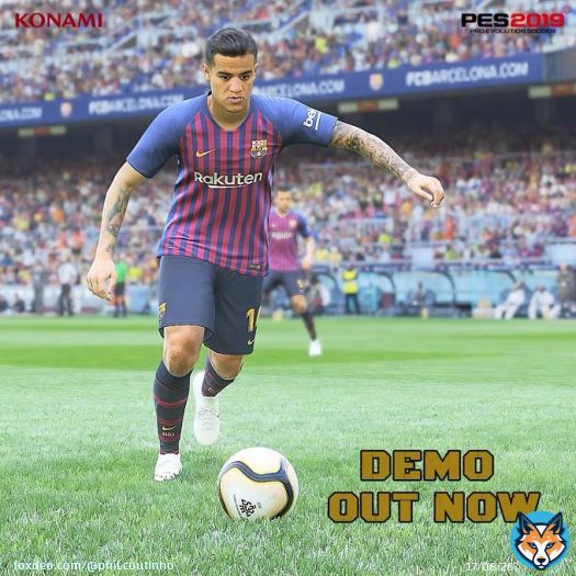 It&rsquo;s time for you to join me and feel #ThePowerofFootball. The #PES2019DEMO is out now!
