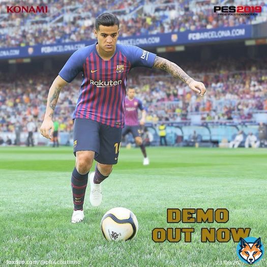 It&rsquo;s time for you to join me and feel #ThePowerofFootball. The #PES2019DEMO is out now!