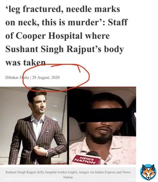 #SushantSinghRajput Murd3red:Cooper Hospital Staff Eye Witness Claims is an Old News finally,pleas heard it&rsquo;s high time @CBI_CIO @DoPTGoI #CBI starts custodial interrogation instead of dilly dallying Every single Suspect in SSRCase is on Meteoric Rise CBI Make SSRCase TimeBound