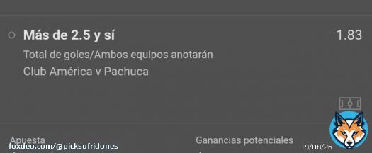 #FreePick #AmericaPachuca La verdad la apuesta me gusta mucho, quien me sigue?