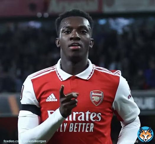 Had a premonition that this guy&rsquo;s going to have a stormer today. Go get &lsquo;em @EddieNketiah9⁩