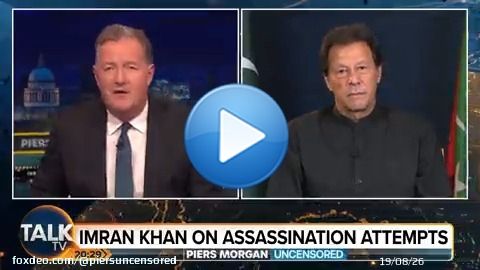 'When I entered politics I actually had conquered my fear of dying.'  Imran Khan speaking to Piers Morgan earlier this year.  @piersmorgan