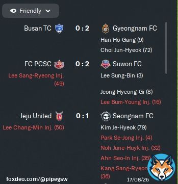 Friendly match in South Korea looks like war-zone match #twitch #TwitchStreamers #TwitchAffilate  #FootballManager #footballmanager2023 #footballmanager23 #fm #fm23 #fm2023 @FootballManager