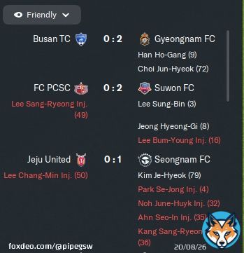 Friendly match in South Korea looks like war-zone match #twitch #TwitchStreamers #TwitchAffilate  #FootballManager #footballmanager2023 #footballmanager23 #fm #fm23 #fm2023 @FootballManager