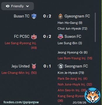 Friendly match in South Korea looks like war-zone match #twitch #TwitchStreamers #TwitchAffilate  #FootballManager #footballmanager2023 #footballmanager23 #fm #fm23 #fm2023 @FootballManager