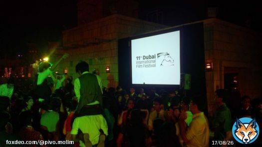The last official event at DIFF...the volunteers awards and party. Thanks to all of you! @dubaifilm #DIFF14 #mydubai