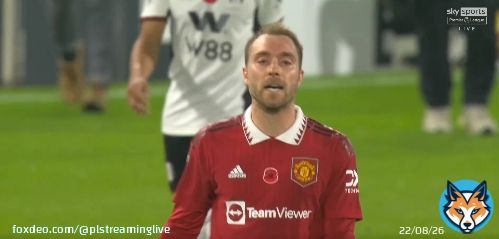 Fulham vs Man United Half Time Update  Christian Eriksen's first goal for Man Utd is the difference at the interval!