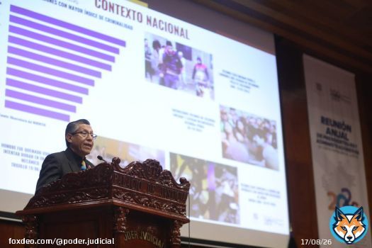 Edman Rodríguez Vásquez, secretario técnico de la Comisión Nacional de Implementación de las Unidades de Flagrancia, expone sobre la realidad problemática del sistema de justicia en las diferentes regiones del país.