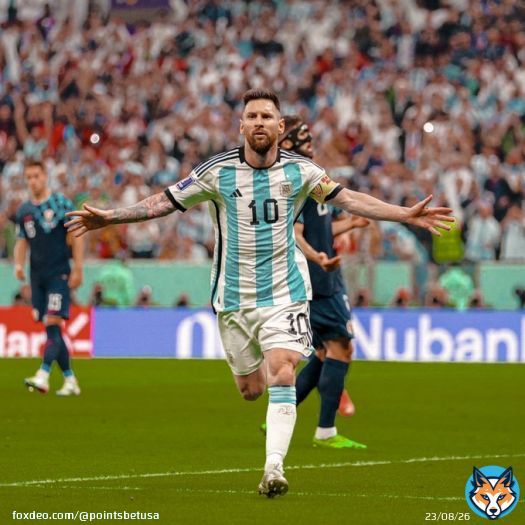 EARLY PAYOUT   Messi is OFFICIALLY the GOAT, so we are paying out all bets placed on him to win the Golden Ball prior to the match today as winners   We can confirm, it's definitely NOT Ronaldo