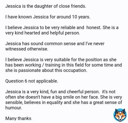bro i&rsquo;m sobbing my dad&rsquo;s friend did a reference for me for my new job and