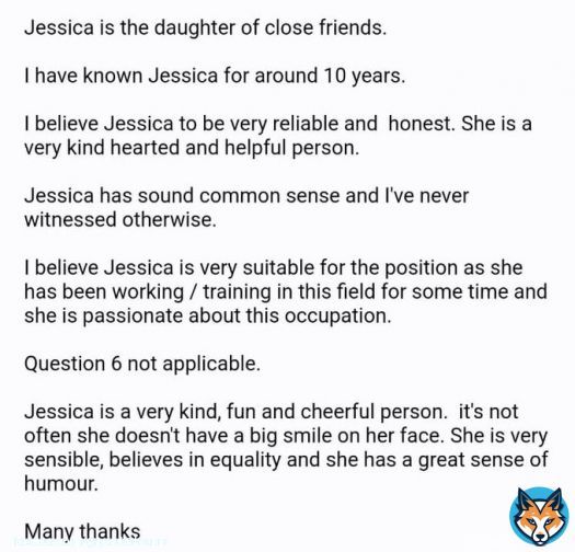 bro i&rsquo;m sobbing my dad&rsquo;s friend did a reference for me for my new job and