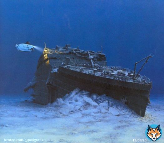 Кислород в пропавшем батискафе 'Титан' закончится в 14:10 мск. Его запасы оценила береговая охрана США. #батискаф #Titan #титаник #титан #океан