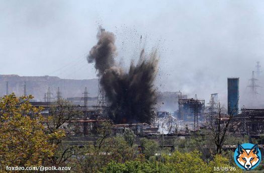 \ud83c\uddec\ud83c\udde7 The enemy continues to storm the territory of the Azovstal plant. Throughout the 80th day of the full-scale invasion of the aggressor country, the occupier continues to drop air bombs on the defenders of Mariupol, continues tues to use heavy artillery and tanks,  \ud83d\udc47\ud83c\udffc
