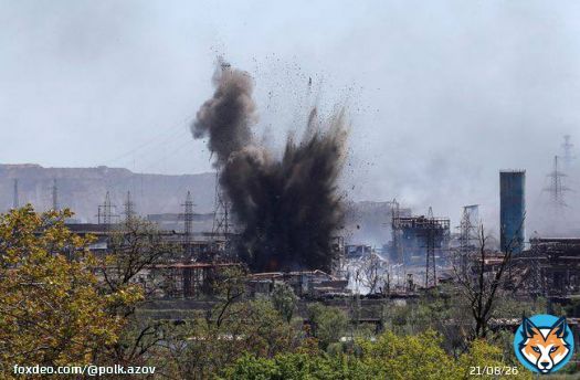 \ud83c\uddec\ud83c\udde7 The enemy continues to storm the territory of the Azovstal plant. Throughout the 80th day of the full-scale invasion of the aggressor country, the occupier continues to drop air bombs on the defenders of Mariupol, continues tues to use heavy artillery and tanks, \ud83d\udc47\ud83c\udffc