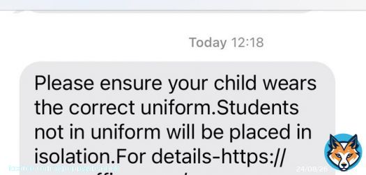 Nothing quite like an ominous text from your child&rsquo;s school to get in the mood for back to school on Monday  I&rsquo;m still on the fence about school uniform&hellip; what do you think #edutwitter