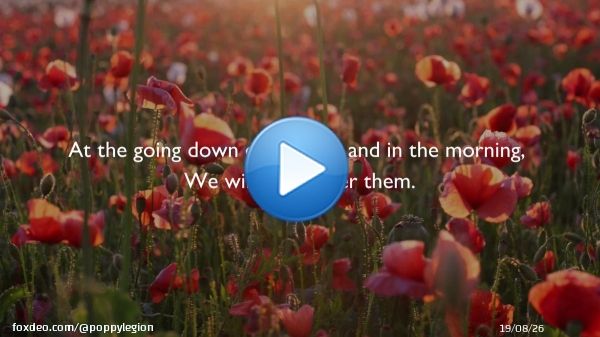 They shall grow not old, as we that are left grow old, Age shall not weary them, nor the years condemn.  At the going down of the sun, and in the morning, We will remember them.  #TwoMinuteSilence #LestWeForget #ArmisticeDay