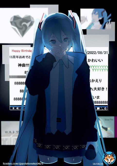 Happybirthday!!! #初音ミク誕生祭2022  #初音ミク生誕祭2022  #初音ミク