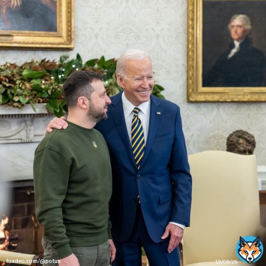 I had the honor of sitting down with President Zelenskyy of Ukraine.  We've been in communication throughout the war, but it was meaningful to speak in person. I told President Zelenskyy the United States is committed to supporting the Ukrainian peopple for as long as it takes.
