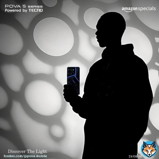 The high-LIGHT you always desired   It&rsquo;s time to #DiscoverTheLight with POVA 5 Pro  Sale starts from August 22nd, only on @amazonIn   Tell us, what color will you pick to discover the light?  Know More:   #TECNO #POVA5Pro