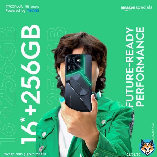 With a mind-blowing 8+8 GB of extendable RAM and a massive 256 GB of ROM, the all-new POVA 5 Pro 5G is ready to take on any challenge and never slow you down. Which games will you play on the Pova 5 Pro 5G? Tell us in the comments. The sale starts onAugust 22nd only on Amazon.&hellip;&nbsp;Show more