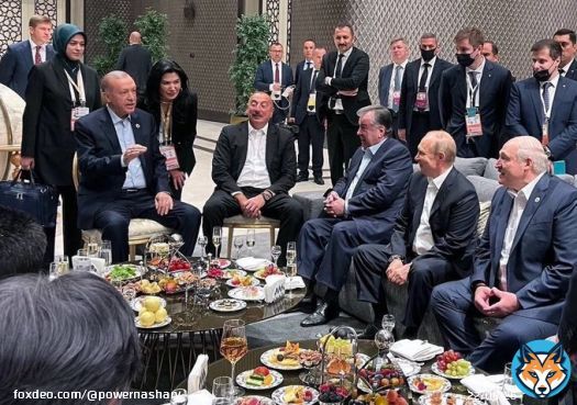 Саммит ШОС в Самарканде. Кто главный в этой организации понятно с первого взгляда.