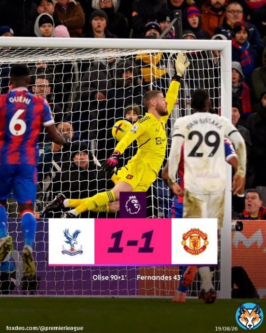Michael Olise's stunning free-kick earns Crystal Palace a point  #CRYMUN