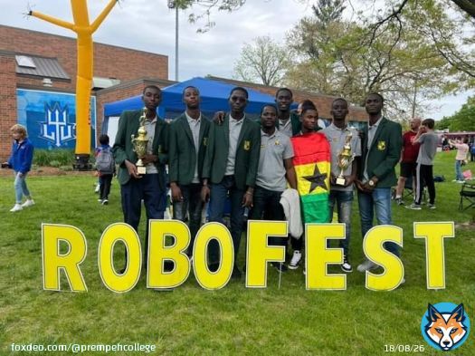 They Went! They Saw! They Conquered! Ghana's Eton College We are bursting with pride to announce that Prempeh College has emerged triumphant as the unequivocal champions in the fiercely competitive Bottle Summo Unlimited category at the esteemed Roboofest in Michigan, USA!